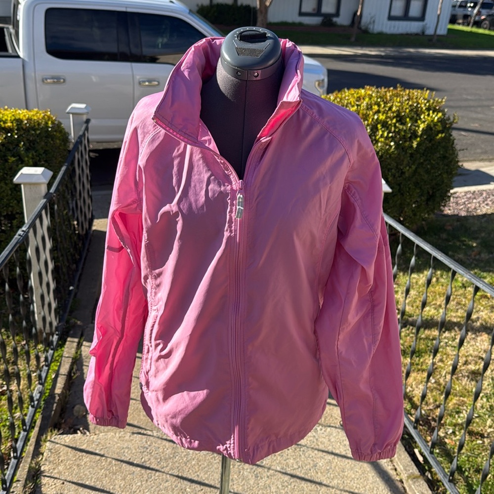 Columbia pins windbreaker with hood large
